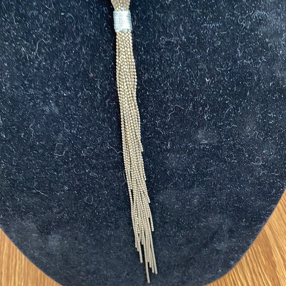 Glowing 18-22” necklace and matching glow earrings 1/4” as a stud or 2.5” dangle - Picture 2 of 7